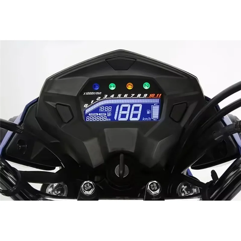 オートバイスピードメーターデジタルディスプレイ多機能液晶計器パネルホンダタイタン-cg160-cg150