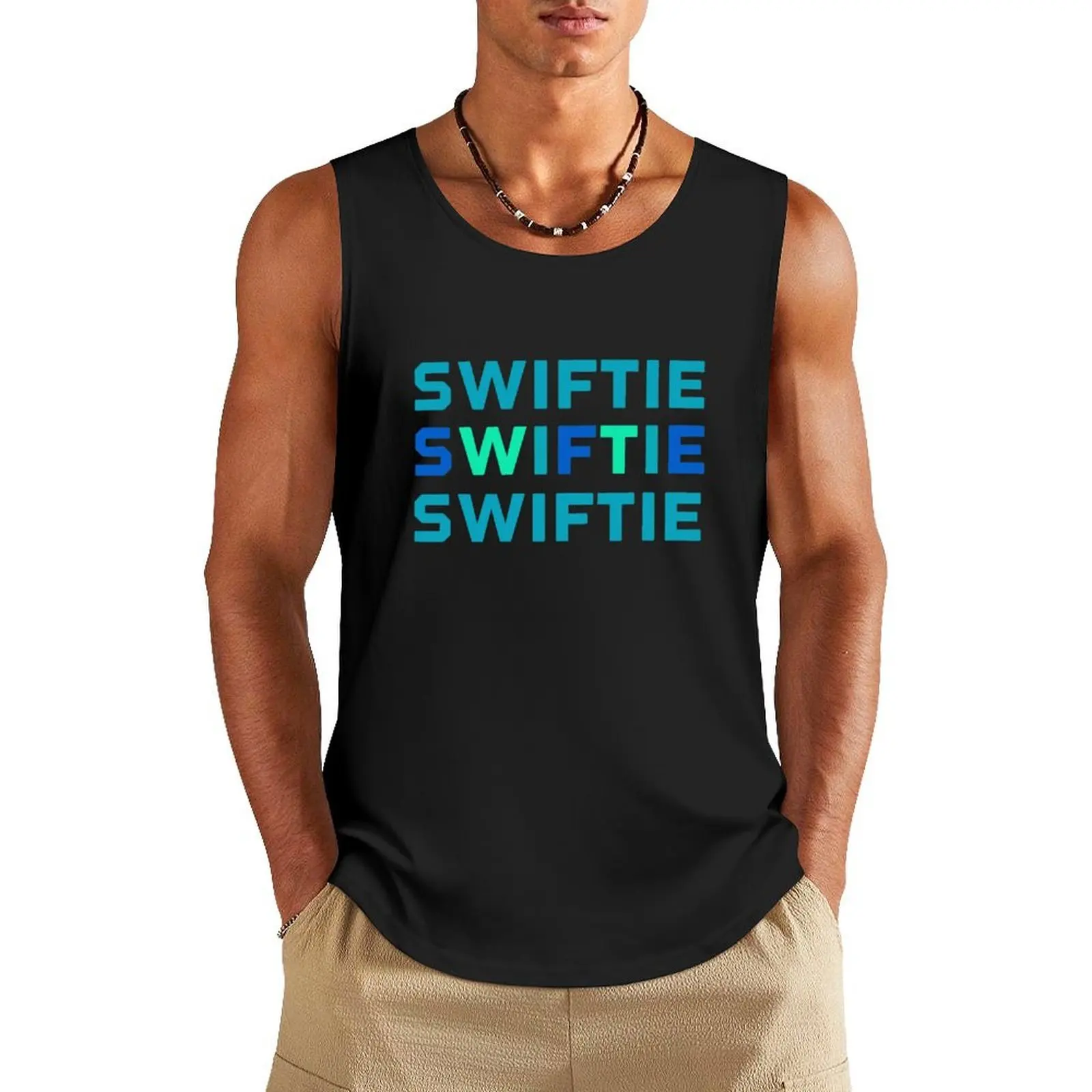 

Swiftie Tank Top summer 2025 Men's vest Sportswear for men Man gym clothes