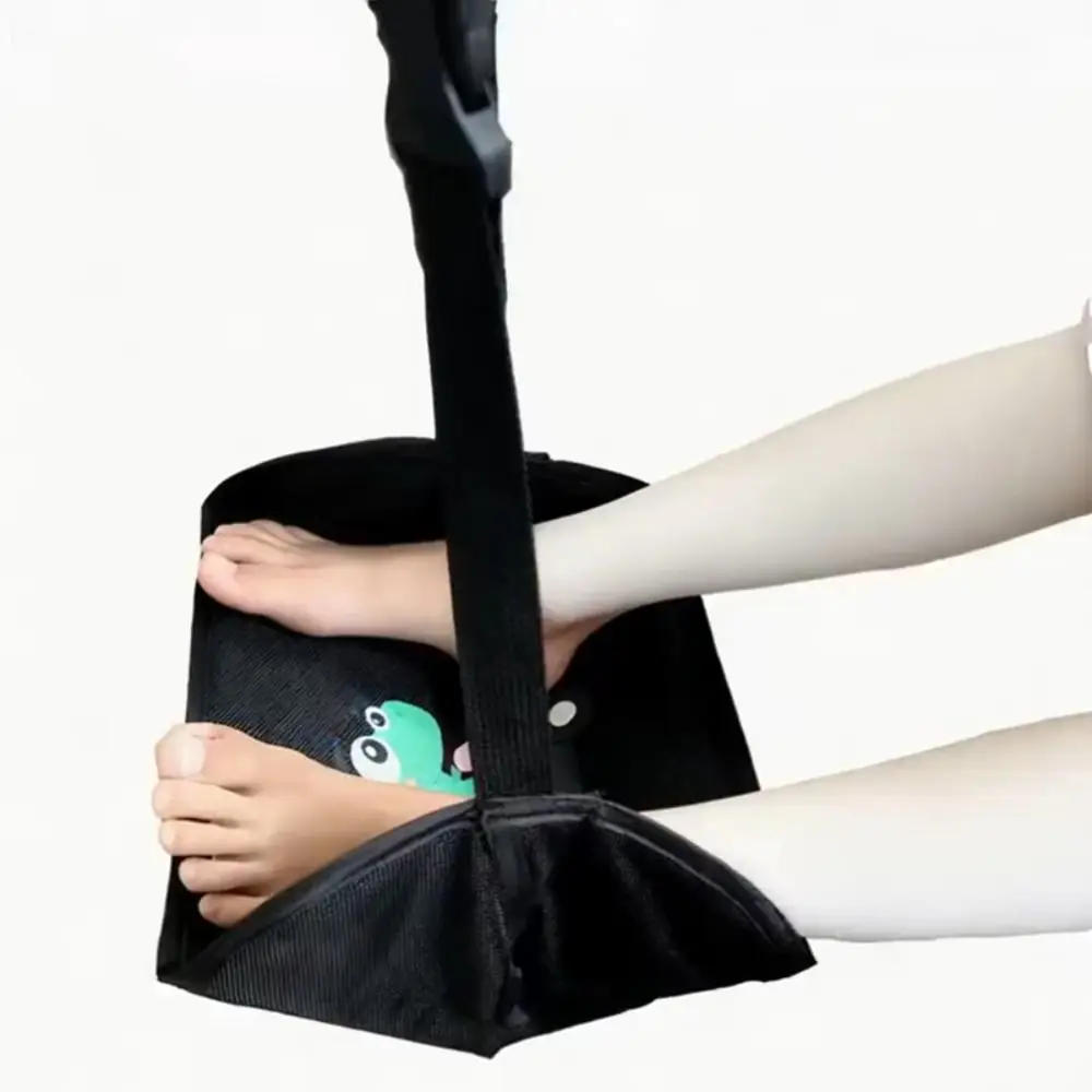 Waterproof Travel Foot Rest Adjustable Foldable Car Foot Hammock Non-slip Comfortable Car Seat Gap Leg Sling Self-driving
