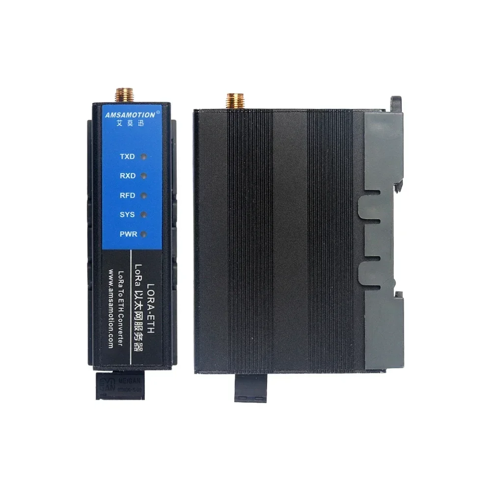 LORA-ETH Ethernet Port Modbus TCP UDP Client Transparent Transmission Server Module 433M RF Remote Transceiver IOT