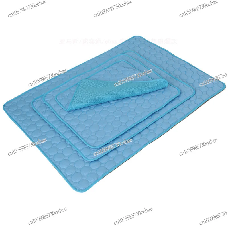 

Pet Sofa Mat Ice Cold Feeling Ice Silk Cushion Summer Cat Dog NestnCooling Blanket Mattress