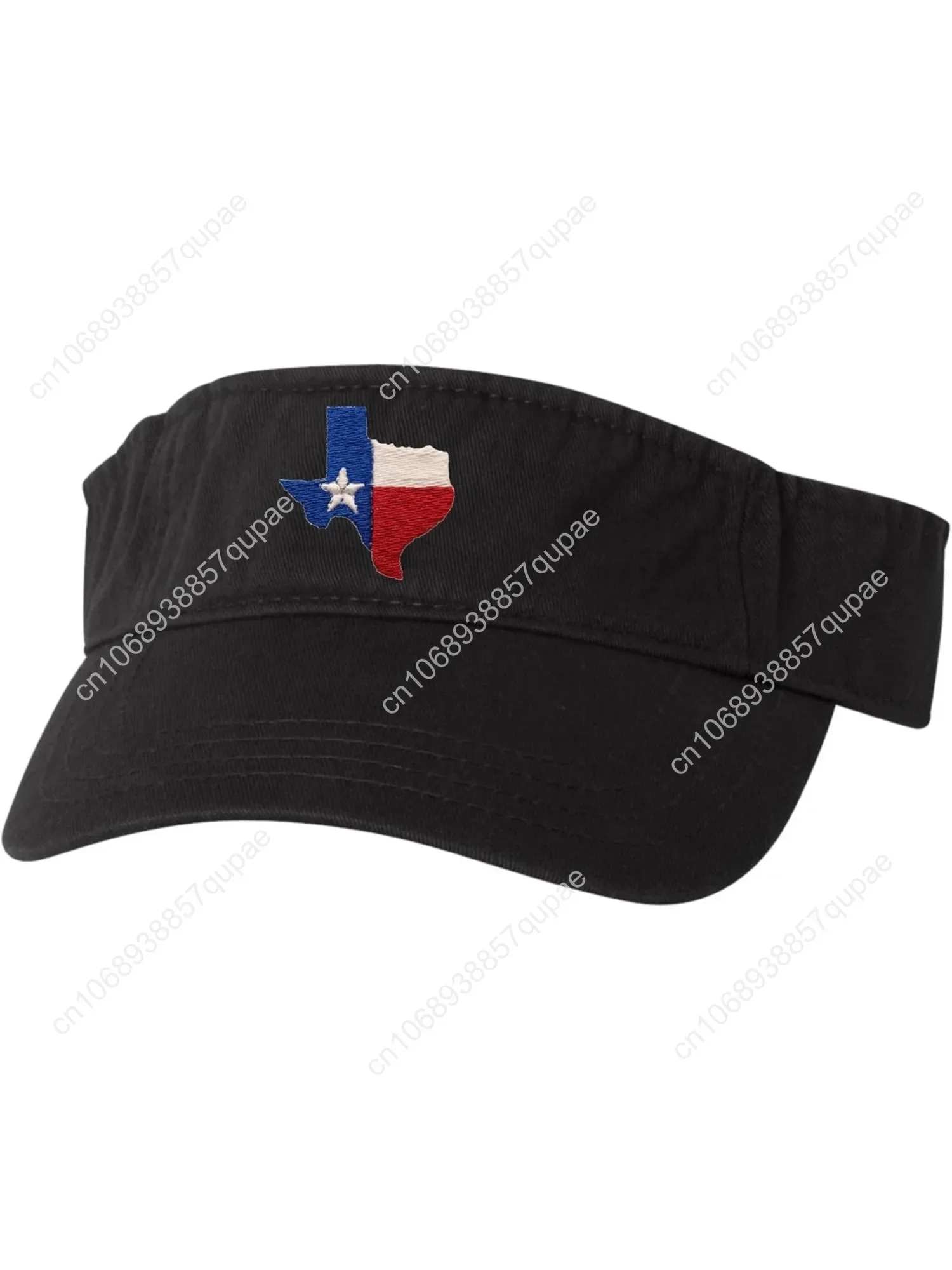 

Go All Out Adult Texas Flag Embroidered Visor Dad Hat