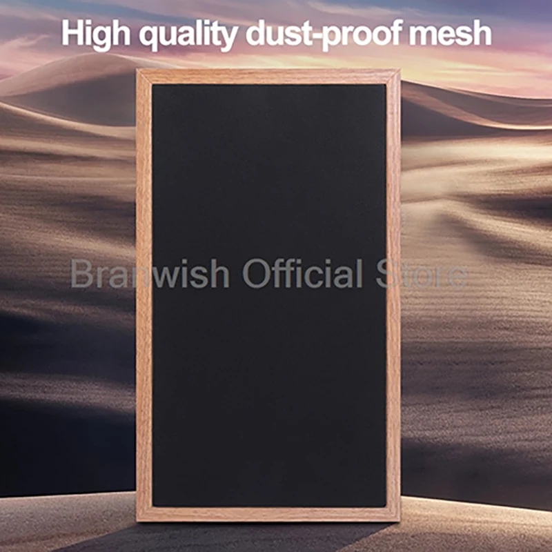 

HIFI 6.5Inch Passive Speaker Bookshelf Surround Sound Box Home Theater Wooden Wall mounted Loudspeaker for Meeting Bluetooth 5.0