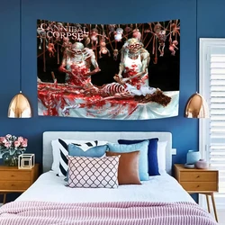 Heavy Metal Band Tapestry Cannibal Corpse Rock Music Home Decor Aesthetics Wall Hanging Covering Cloth Dormitory Background