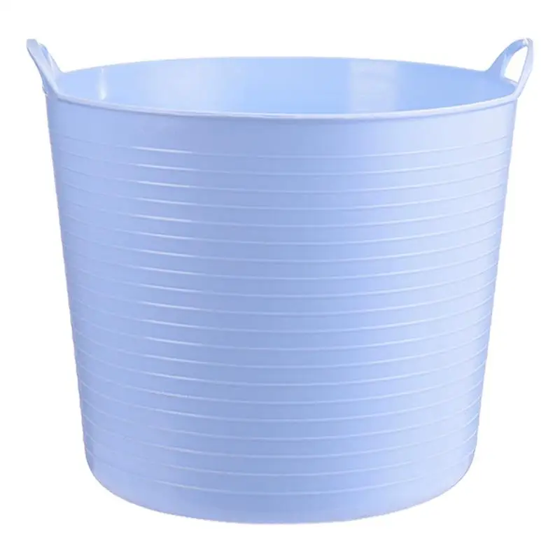 Large Plastic Toy Storage Bucket Bath Bucket Laundry Basket Dirty Clothes Bucket Water Storage Bucket Foot Washing Bucket