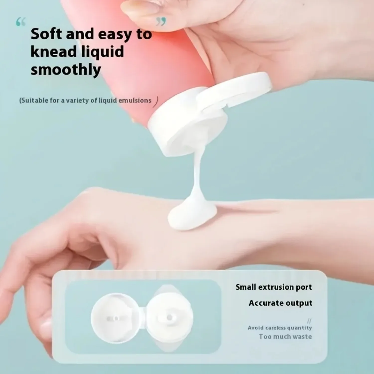 4 قطعة مجموعة زجاجات السفر زجاجة إعادة الملء حاويات مستحضرات التجميل 60 مللي كريم غسول الشامبو السفر موزع ضغط أنبوب ماكياج