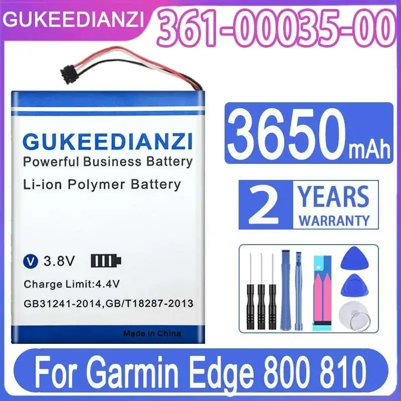 

Battery 3650Mah For Garmin Edge 800 810 361-00035-00 361-00035-07 361-00035-03