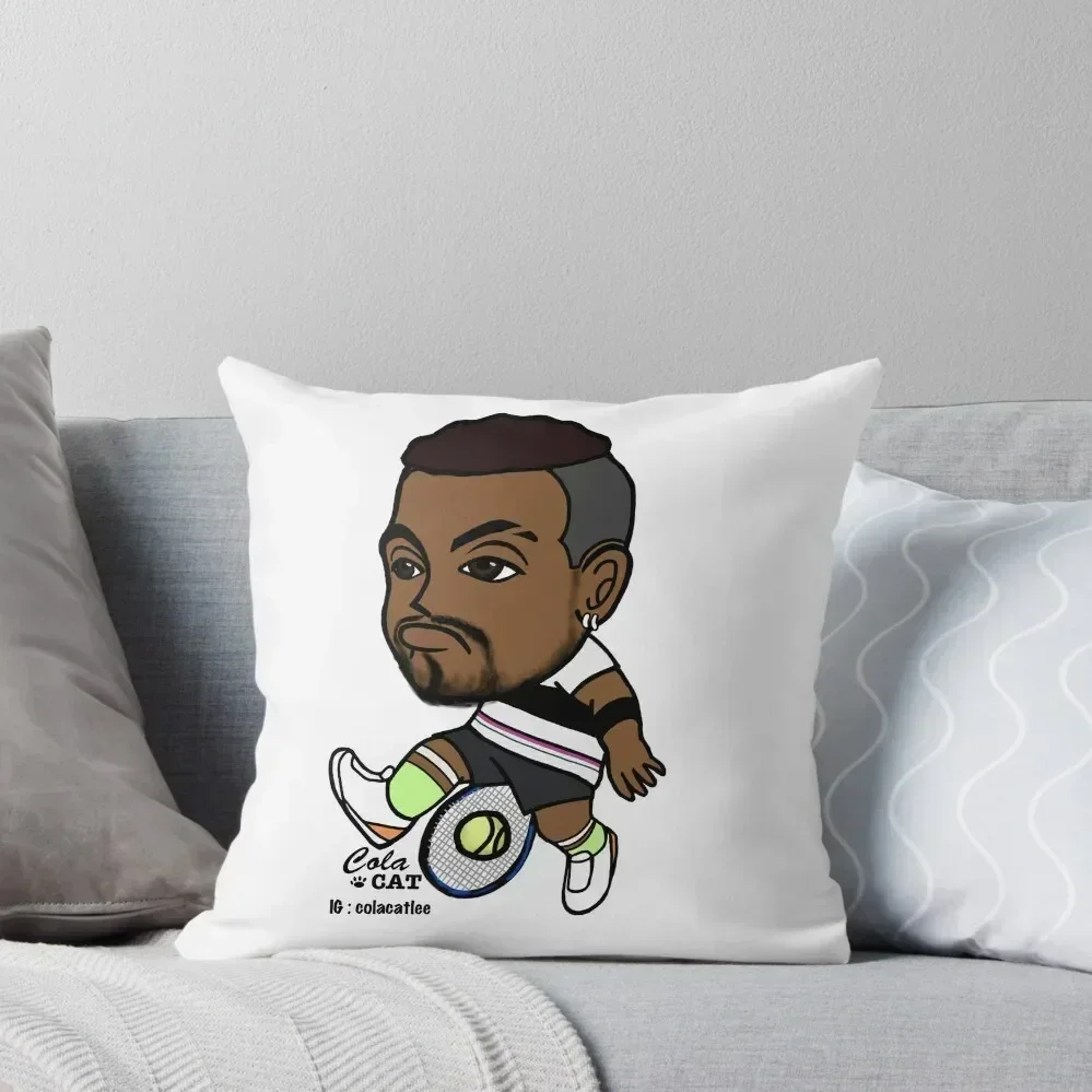 

Nick Kyrgios Tennis Throw Pillow Luxury Pillow Case luxury throw pillow covers