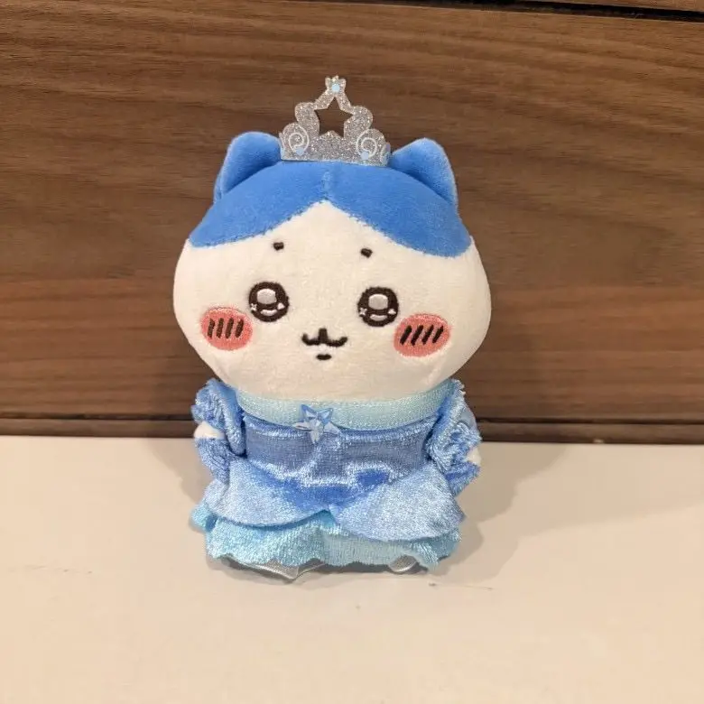 Hachiware Chiikawa Usagi Oblique Bangs Prince Clothing Princess Crown Cartoon Plush Stuffed Toy Pendant Holiday Gifts for Friend