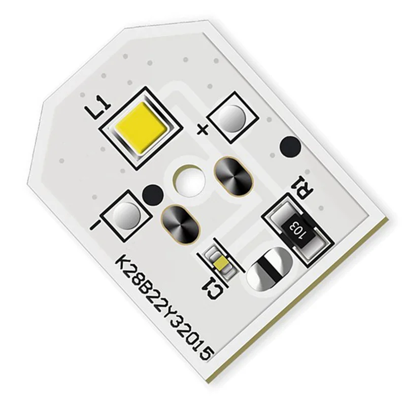 WR55X11132 Light lampu LED untuk penggantian kulkas Replace 3033142 2 AP6261806 2 buah