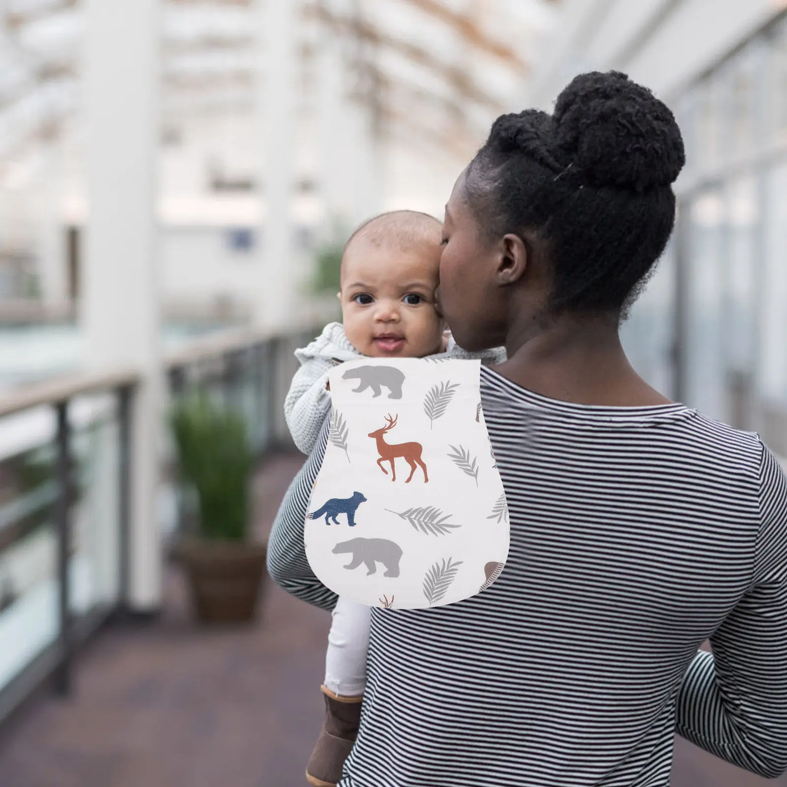 

3Pcs Baby Burp Cloths Cotton Soft Absorbent Breathable Baby Girl Burp Cloths Skin Friendly Milk Spit Up Bibs Bibs