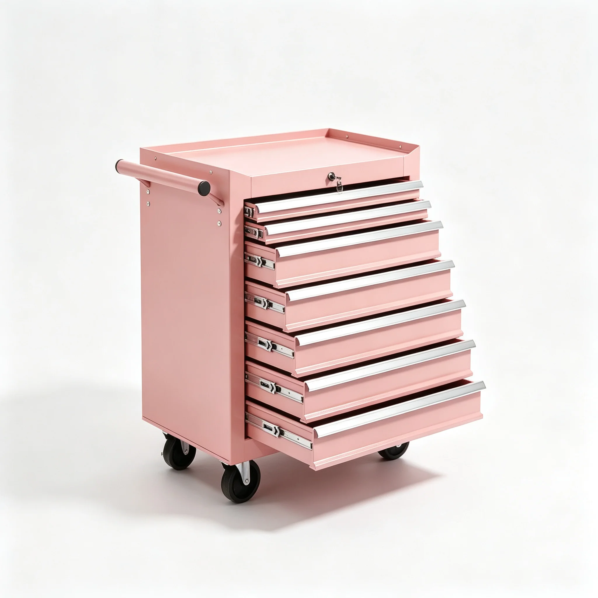a for60kg Light Duty Metal Tool Cabinet  for Auto 4S Service Stores, Compact Garage Storage Solution