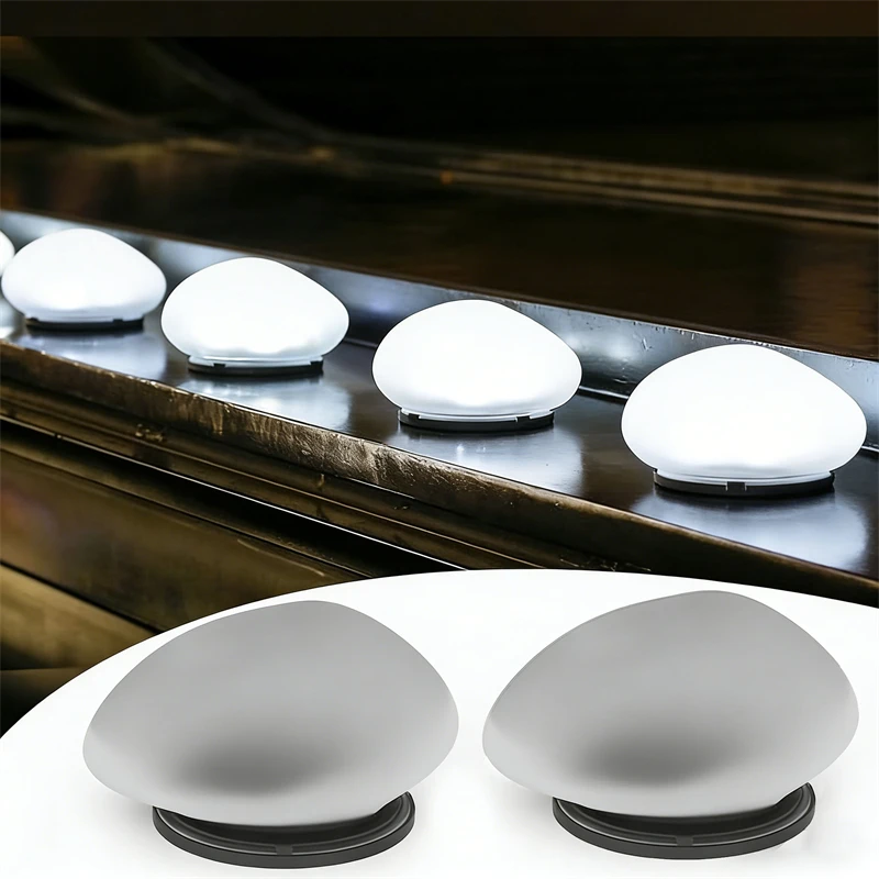 

Солнечные садовые светильники для улицы, водонепроницаемые, в форме гальки, 2 шт., меняющие цвет, светодиодные ландшафтные ночники для двора, дорожек, лестниц