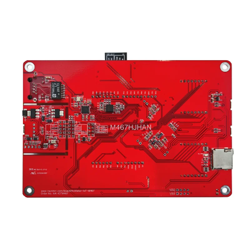 NuMaker-IoT-M467 Development Board for Industrial IoT Applications & Smart Device Development