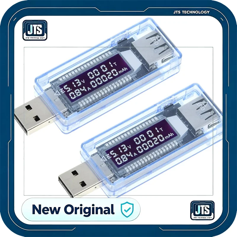 USB Voltage and Current Meter Power Capacity Mobile Power Tester V20 Battery Tester Microcontroller