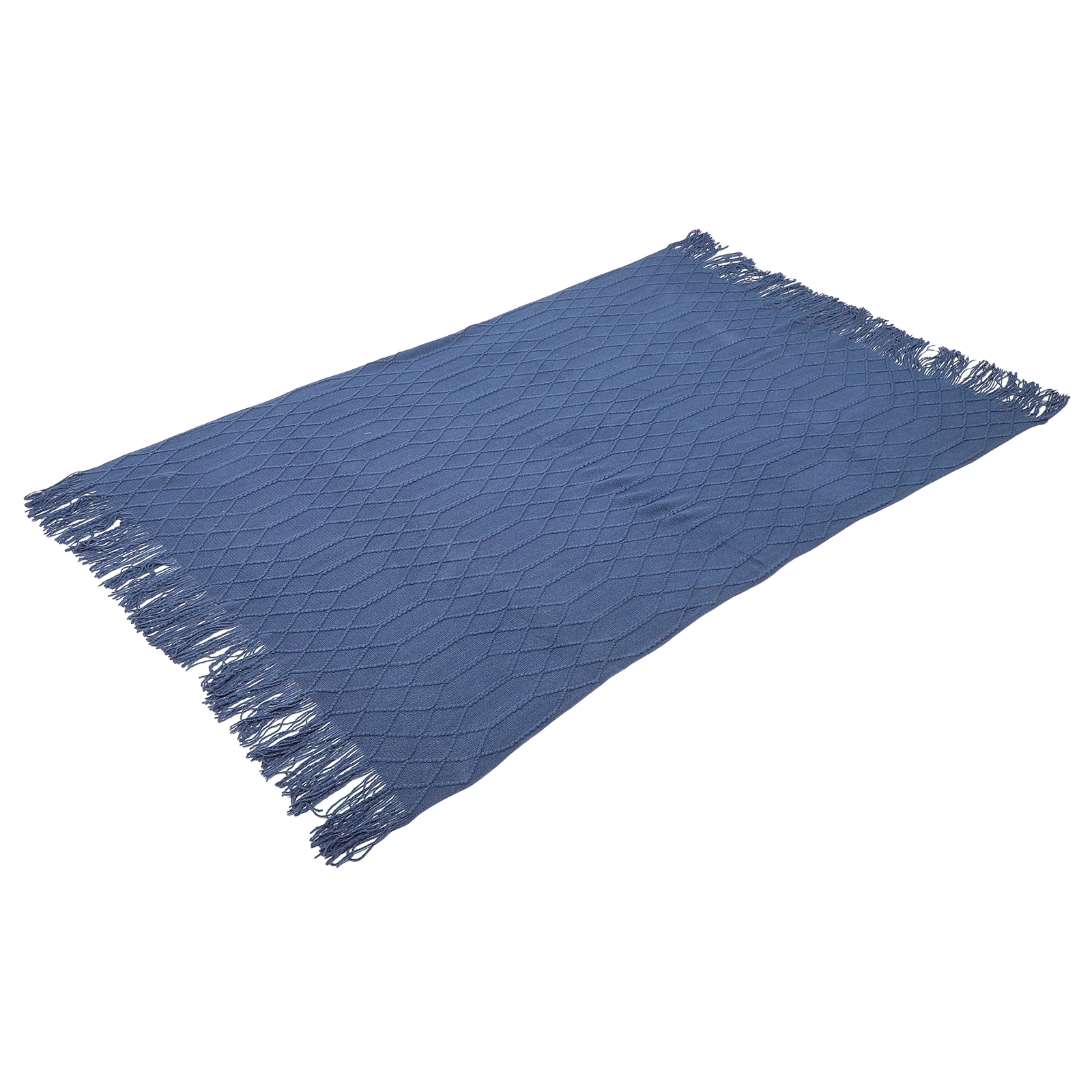 

Imitation Cashmere Bed Tail Blanket Sofa Throw Warm Lightweight Summer Cooling Blankets for Home Office Couch Tassel