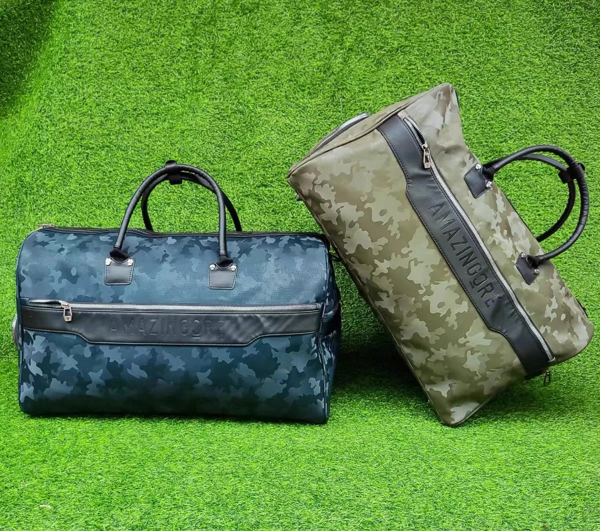 2025 Korean-style Golf Clothing Bag, Large-capacity Storage Bag, Heavy-duty Skull-shaped Handbag, Trendy Travel Bag