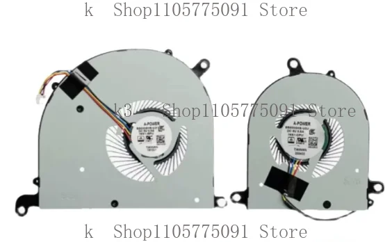 Laptop CPU GPU Cooling Fan For MSI MS -16S1 16S3 15 A10RBS A10RB (MS-1551) A10RAS A10RA  PS63 8RC 8M