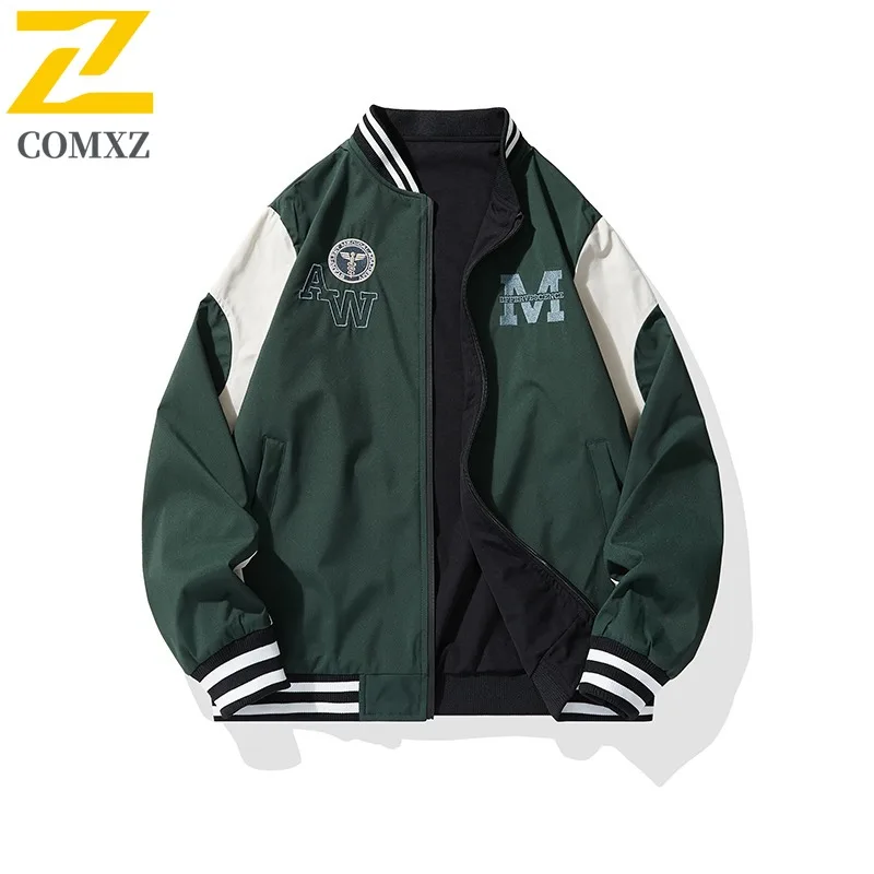 

​​2025 Men's Trendy Baseball Jacket Lightweight Outdoor Sport Coat Urban Streetwear Style Breathable Comfortable windbreaker
