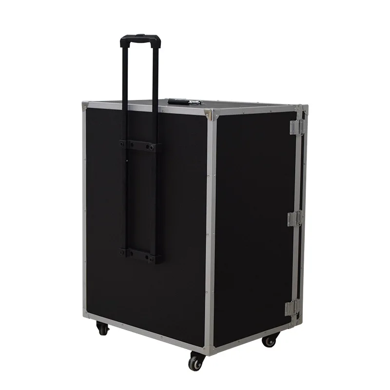 Large-capacity aluminum alloy air box, portable thickened multi-functional storage air box