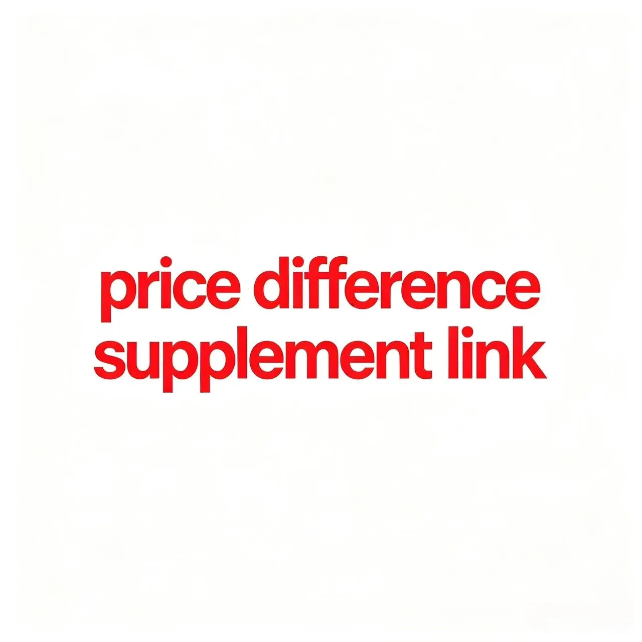 price difference supplement link
