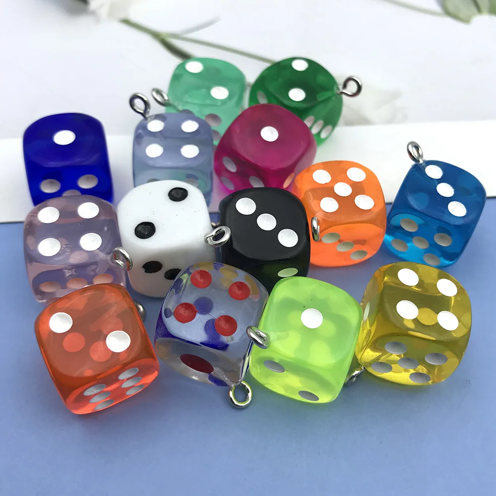 10Pcs Mix Fruit Animals Flowers Resin  Charms For Jewelry Making Diy Findings Keychain Bracelets Pendant