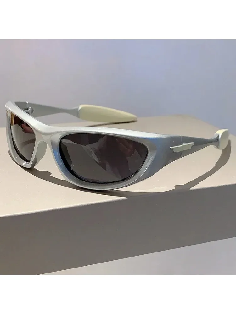 AliExpress BEIQIU Y2K Punk Sunglasses Men New Outdoor Cycling Goggle Eyewear Women Ins Trendy Brand UV400 Protection Shades Gafas De Sol