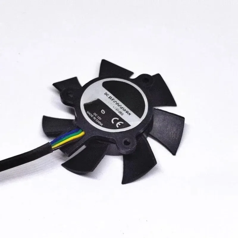 Suitable for 1FY05010E12S diameter 4.7cm hole spacing 2.6cm blue halberd DG1 graphics card silent fan 1pcs