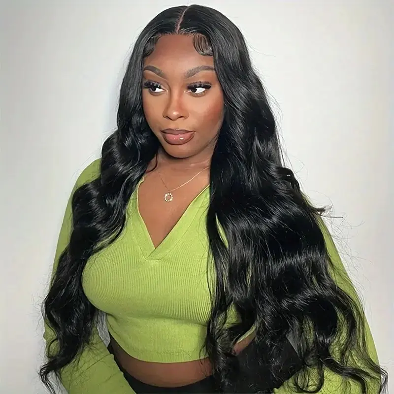 13x4 HD Lace Front Wig 180 Density 22 Inch  Body Wave 13x6 HD Lace Frontal Wig Wavy Glueless Pre Plucked For Women Hair Wig