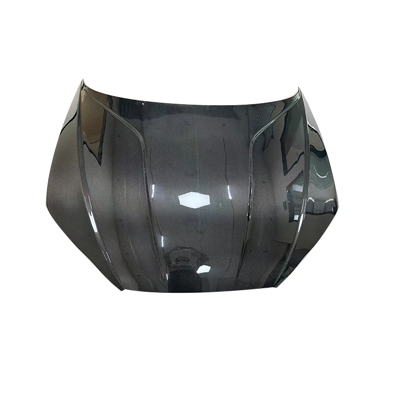 

High Quality Dry Carbon Fiber Engine Cover For AUDI RS5 B9.5 Dry Carbon Fiber Bonnet Perfect Fitment 2020-2023