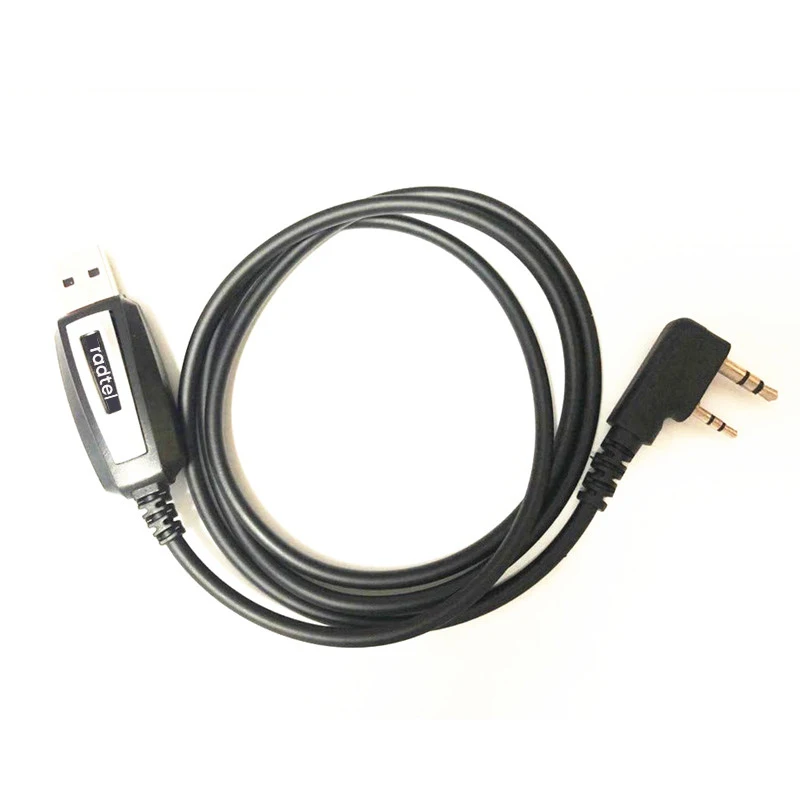 Radtel-Cable de programación USB para walkie-talkie, Cable de programación para Radtel RT-490, RT-470, RT-470L, RT-420, RT12, RT-890, RT-830