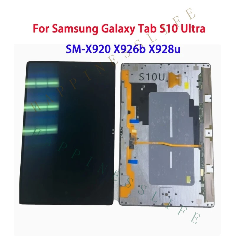 ZR+   For Samsung Galaxy Tab S10 Ultra SM-X920 X926 LCD Display Touch Screen Digitizer