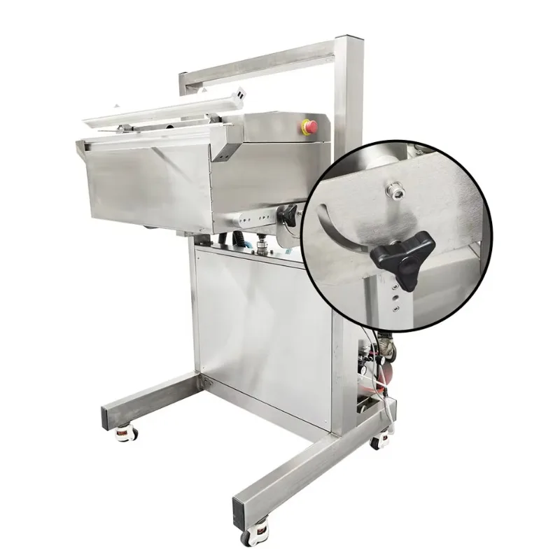 2-3 Cycle/min Automatic Case Commodity Powder Grain Seed Pellet Pet Food Feed External Vacuum Sealing Packaging Machine