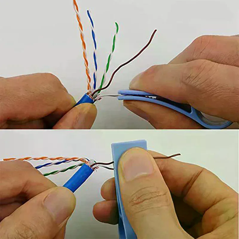 Network Cable Untwist Tool, Engineer Wire Straightener For CAT5/CAT5e/CAT6 Wires Pair Separator Tools