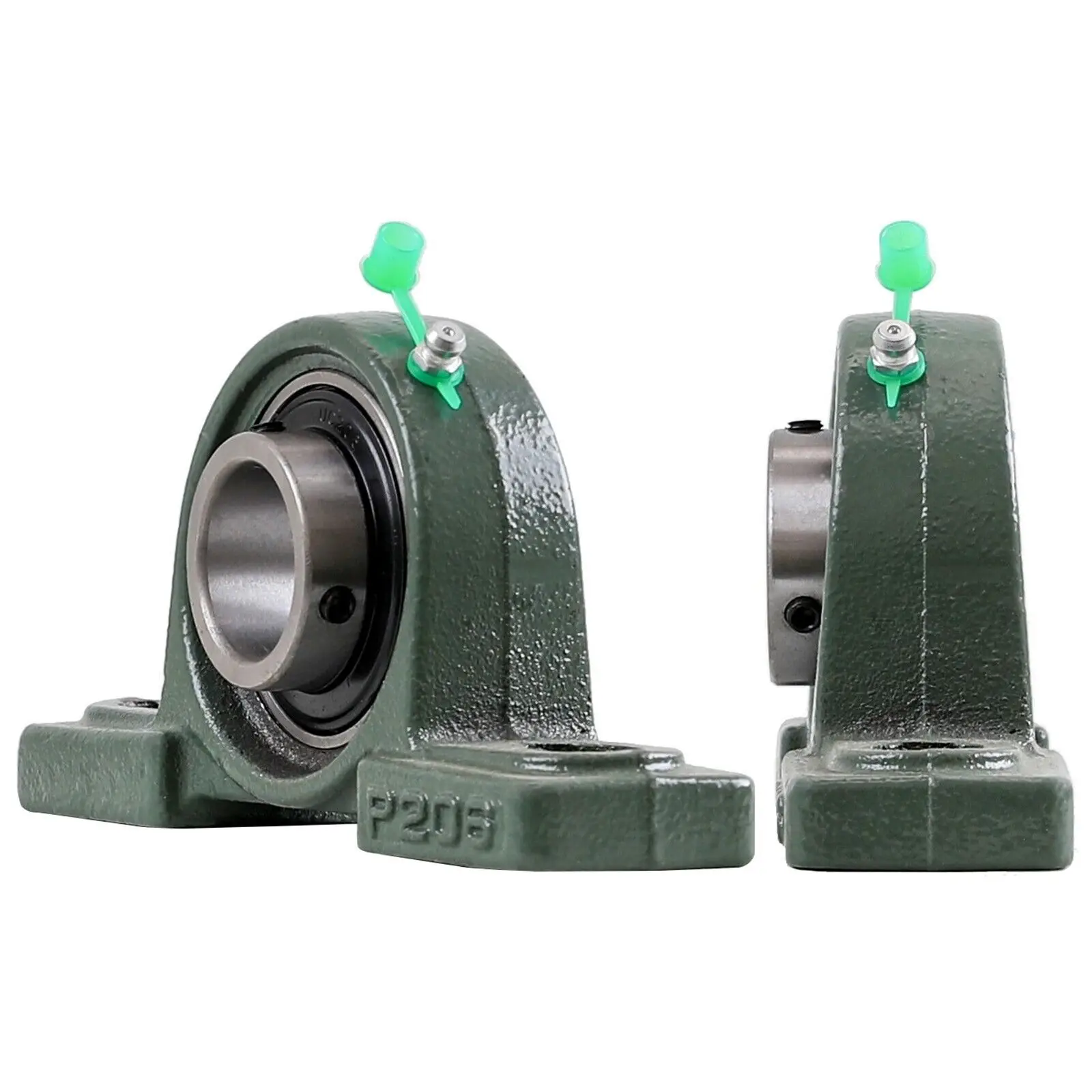 TDPRO 1Pair UCP206 Pillow Block Bearings 30mm Bore Bearings Holder Solid Base Housing