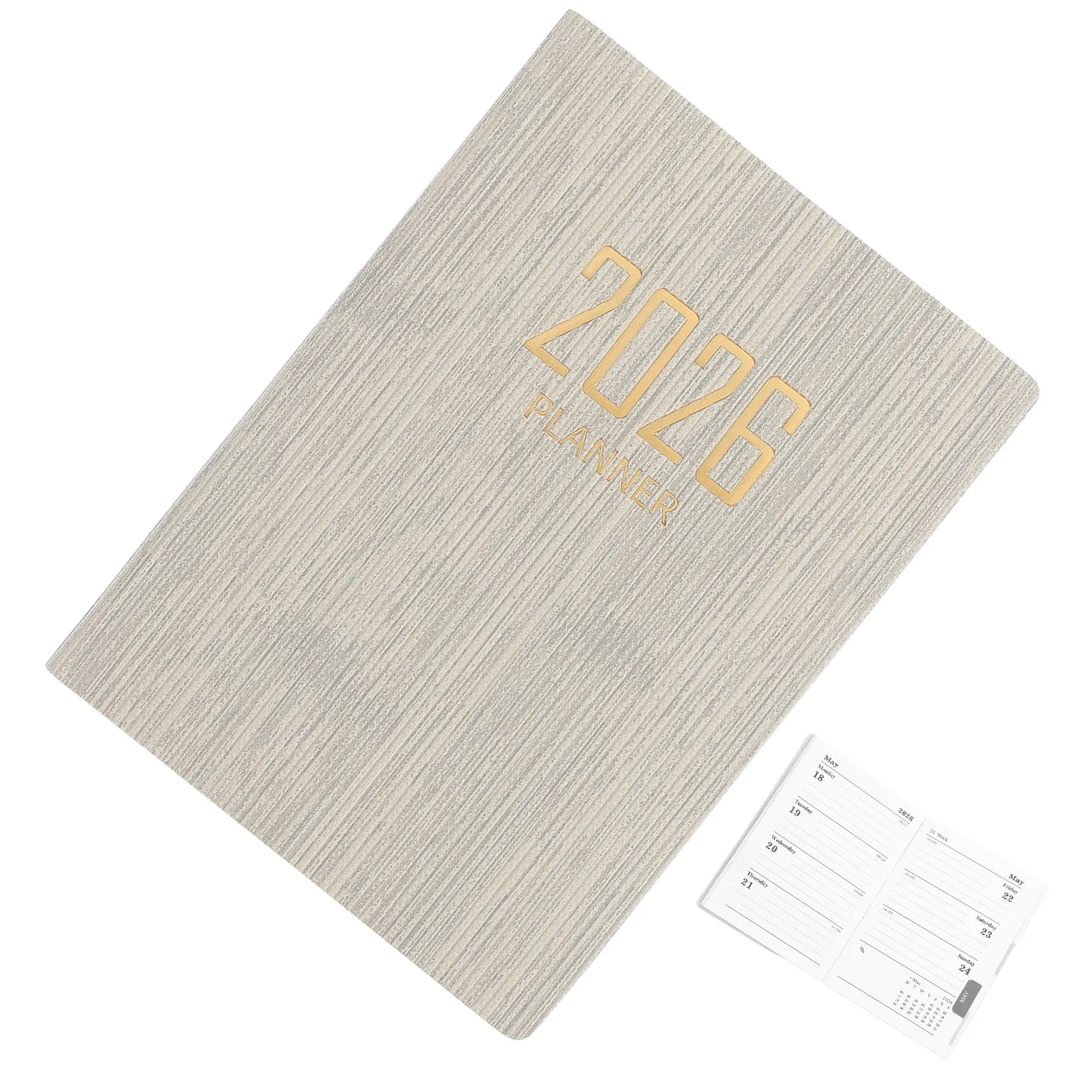

2026 Small Monthly Weekly Planner Pocket Sized A7 Academic Planner for School Office Travel Thick Smooth Paper Portable Daily