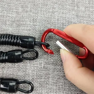 1pc Retractable Sprosating Elastic Seil Sicherheitsausrüstung Tool Walking Anti-peradidiertes Telefon Telefon im Freien Fischereiernte 12 Hauptverkaufsfeder in Metro - №7