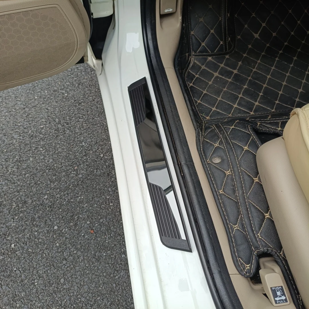 For GWM ORA 03 07 5 Good Cat ORA03 ORA5 ORA07 Car Door Sill Plate 3D Stainless Steel ABS Cover Interior Sticker Auto Accessories