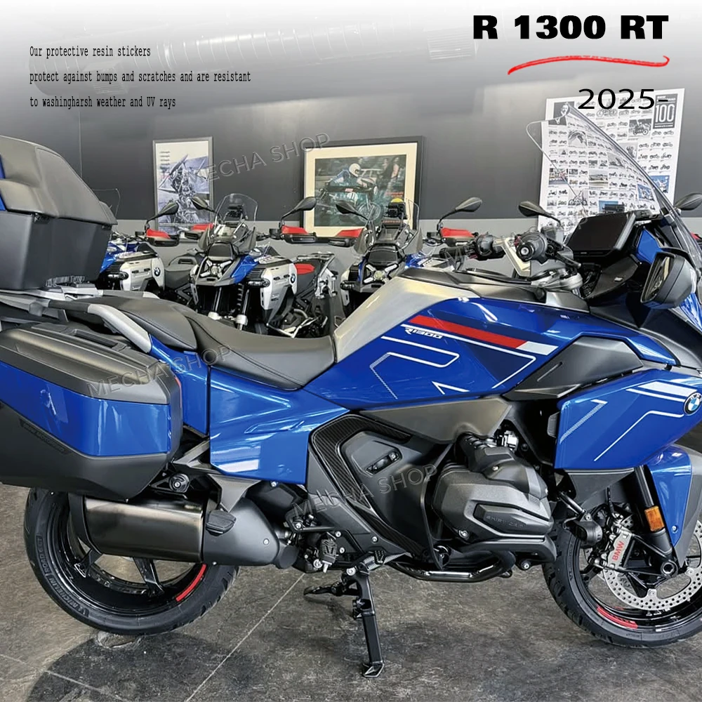 

For R 1300 RT R1300RT 2025 2026 Impulse Triple Black 3D Resin Sticker Frame Protection Kit