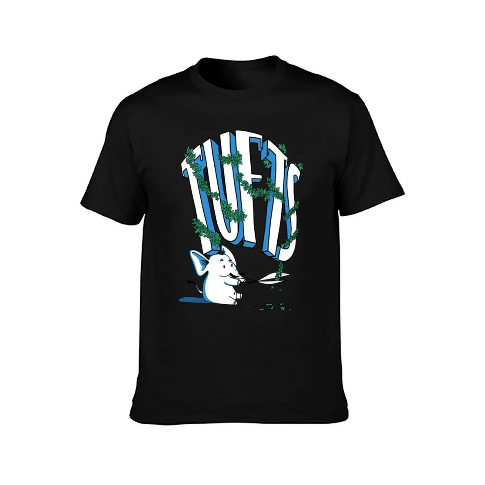 Jumbos Anti-Ivy T-Shirt Summer Casual Cotton Tee Oversized Streetwear Tops Vintage Graphic Print Loose Fit Short Sleeve