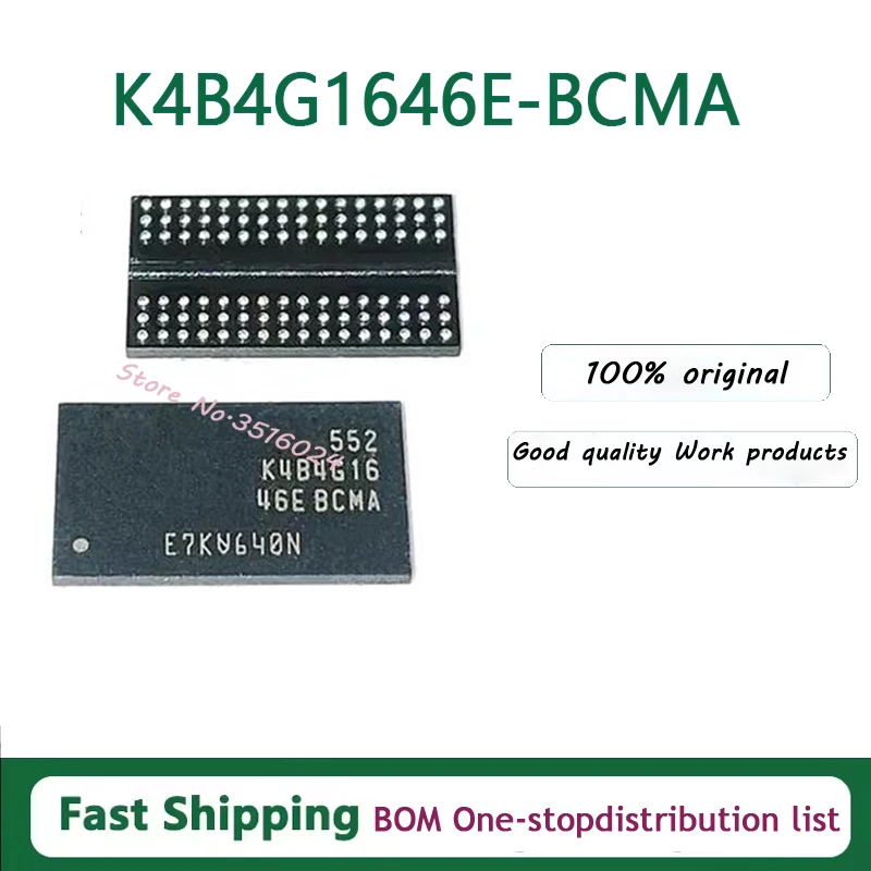 10PCS/lot   K4B4G1646E-BCMA 512MB DDR3 K4B4G1646E-BCNB  K4B4G1646E K4B4G1646E-BYMA 512M DDR3  K4S511632D-UC75 64MB