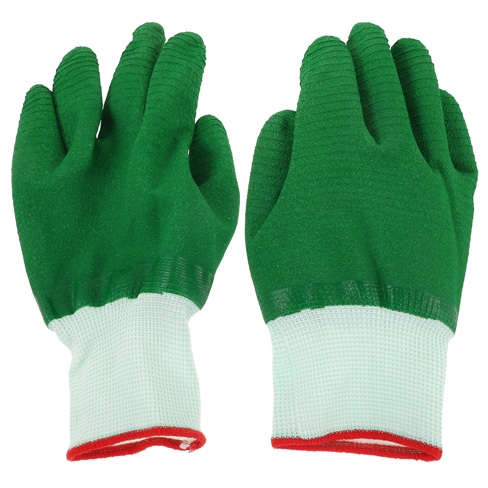 

4pcs Anti-Slip Wear-Resistant Garden For Outdoor Work Protective Gardening Gloves Heavy Duty Glass Carrying Safety Gloves