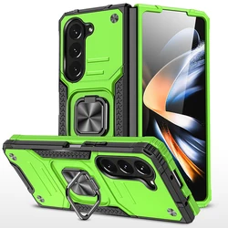 Protective Funda Case for Samsung Galaxy Z Fold 6 5 fold6 Fold4 Fold5 Fold 4 5G ZFold5 Folding Design Armor Bag Covers