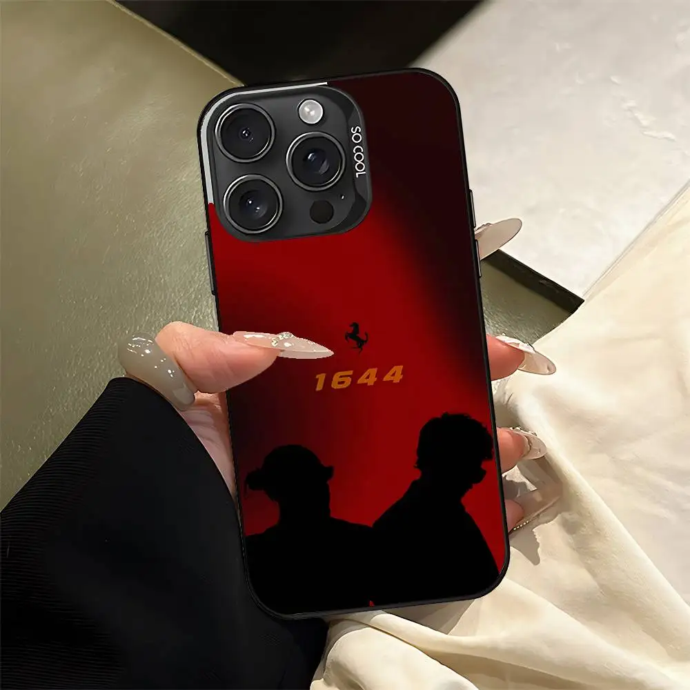 Cool H-scuderia-F-ferrariS Phone Case For IPhone 17 16 15 14 13 12 11 Pro Max Plus Color Shockproof Back Silver Cover