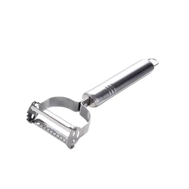 For Kitchen Fruit Vegetable Prep Stainless Steel Dual Side Vegetable Peeler With Peeling And Julienning Functions