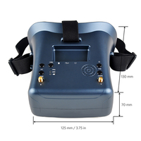 9IMOD 5.8G FPV VR Goggles 008D 008DPRO FPV Goggles 40CH Receiver 4.3inch 800x480 IPS FPV Goggles With DVR For Racing Drone