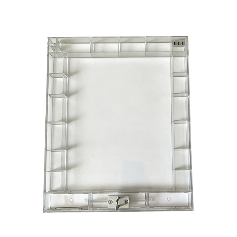 Transparent Plastic Grid Door Replacement for Vending Machine Automated Retail Lattice Locker & Unattended Goods Vending Cabinet