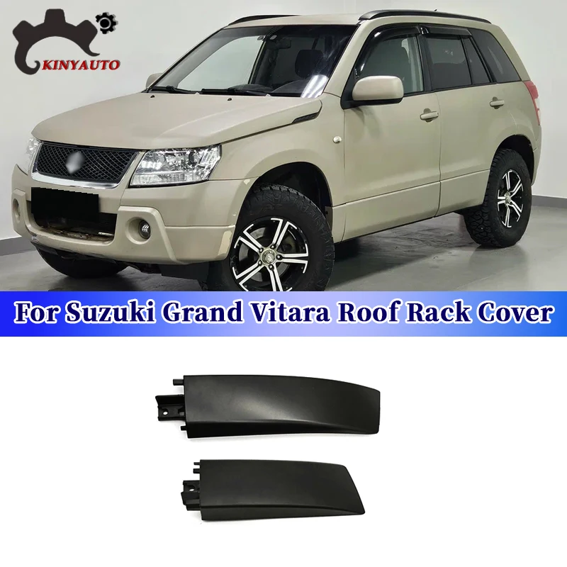 

For Suzuki Grand Vitara 2006 07 08 09 10 11 12 13 14 15 Roof Rack Cover Roof Rail End Cover Panel Cap