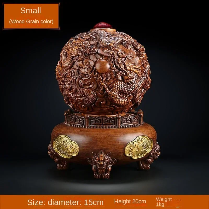 جذب الثروة التنين تسعة تحول Qiankun ترايبود الحلي غرفة المعيشة المنزلي متجر افتتاح هدية