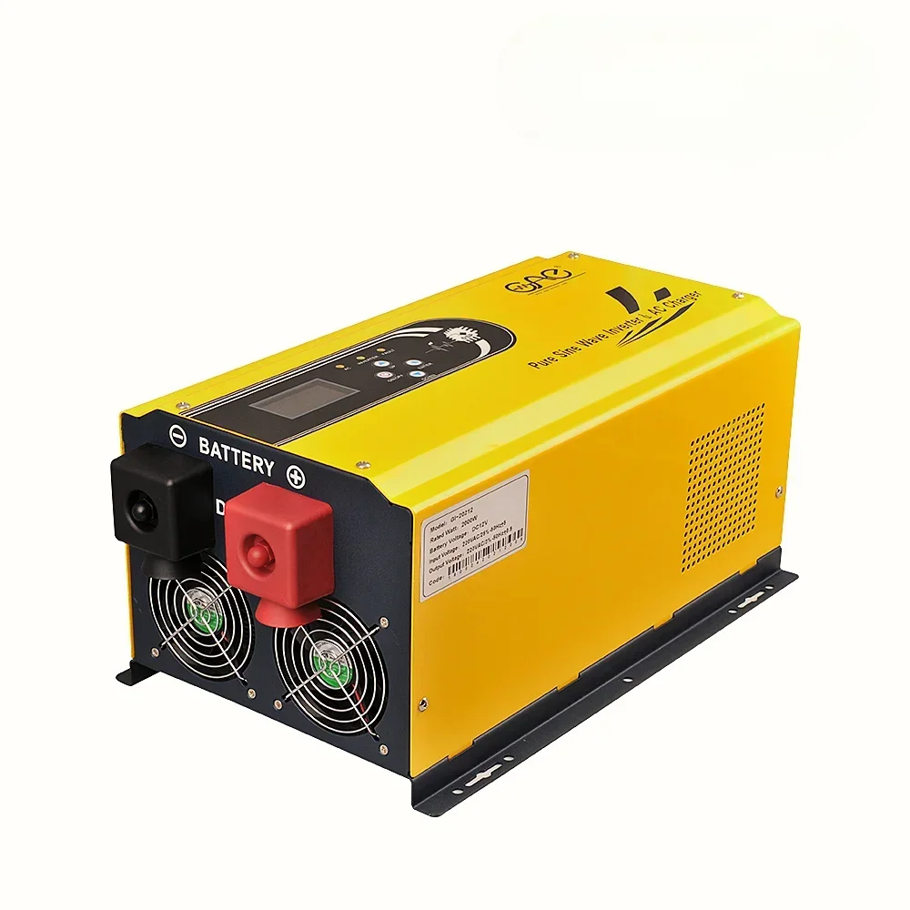 Inverter Gelombang Sinus Murni 1500W Bersertifikat CE ROHS FCC dengan Pengisi Daya Baterai